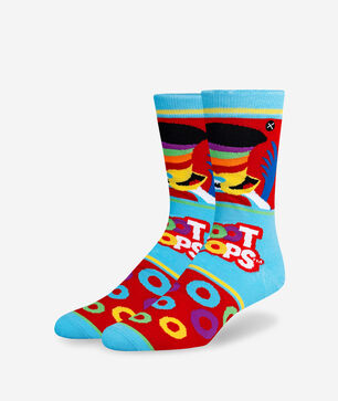 Froot Loops Mash Up Crew  Socks (L)