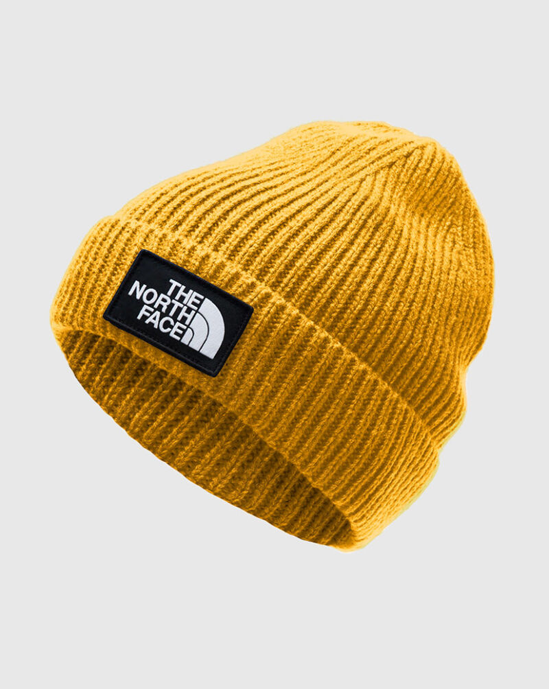 The North Face Tnf™ Logo Box Cuffed Beanie NF0A3FMV-70M Yellow 1