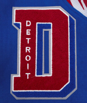 Detroit Pistons Mash Up Rib Wool Varsity Jacket