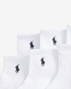 Polo Ralph Lauren Sport 6Pk Quarter Socks (L) 824480PKZ3-100 Multi 2