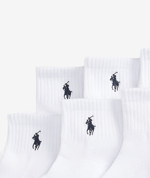 Sport 6Pk Quarter Socks (L)