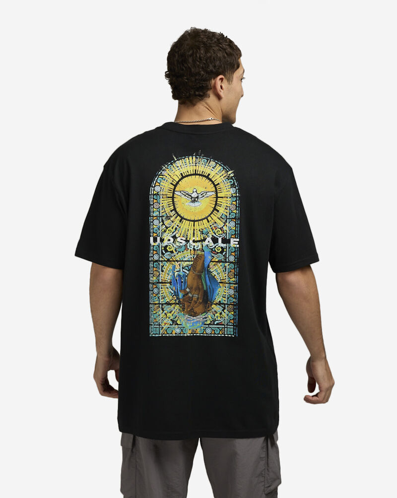 Upscale Urban Saint Glass Tee MTUS213-00007 Black 2