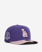 New Era 9Fifty Los Angeles Dodgers A-Frame Snapback Hat 71011987 Purple 1