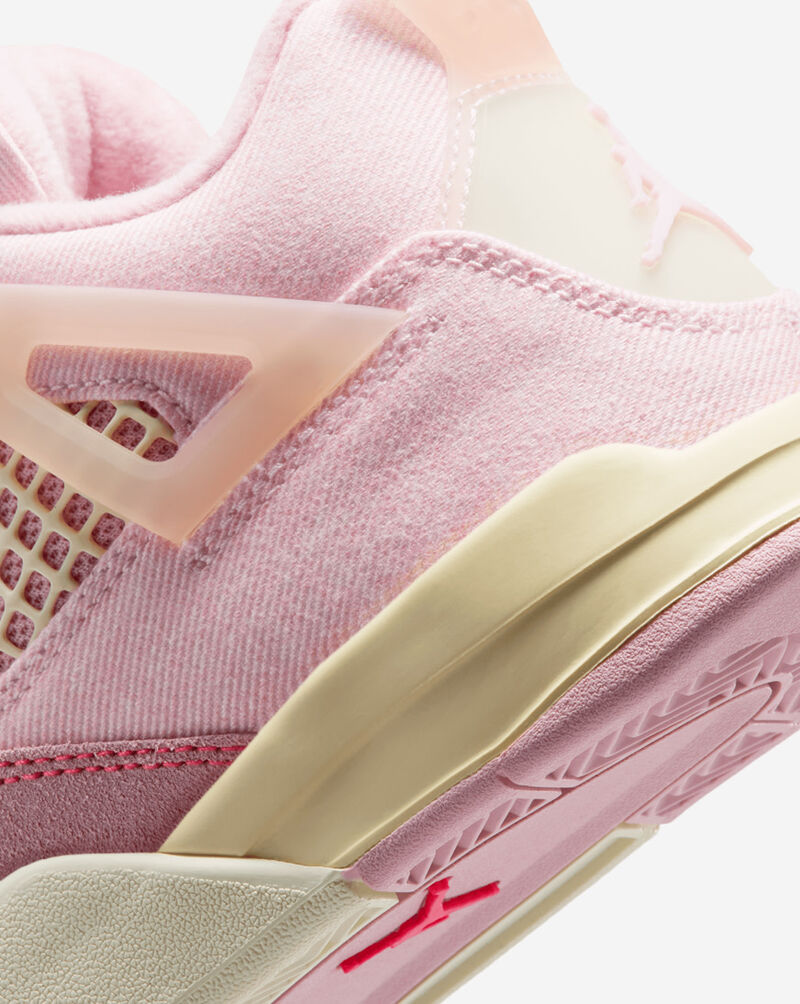Jordan Little Kids' Air Jordan 4 Retro "Pearl Pink and Iced Carmine" IB6715-600 Pink 8