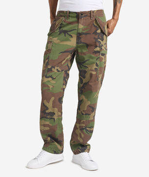 Classic Fit Canvas Cargo Pants