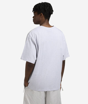 Oversized Contrast Fabric Tee