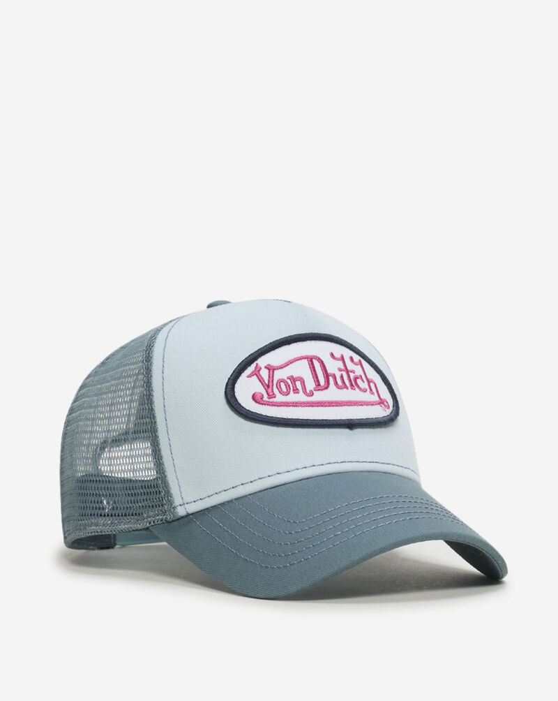 Von Dutch Staple Trucker Hat VDHH0001-PALE-BLUE Blue 1