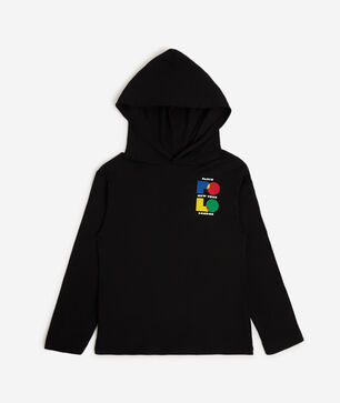 Pre-School Logo Cotton Jersey Hooded Tee