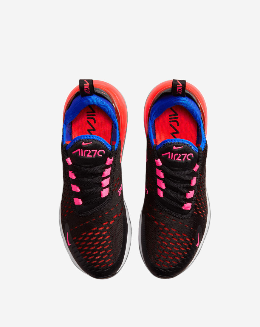 red and pink nike air max 270