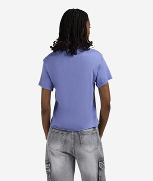 Little Miss Phone Cropped Tee