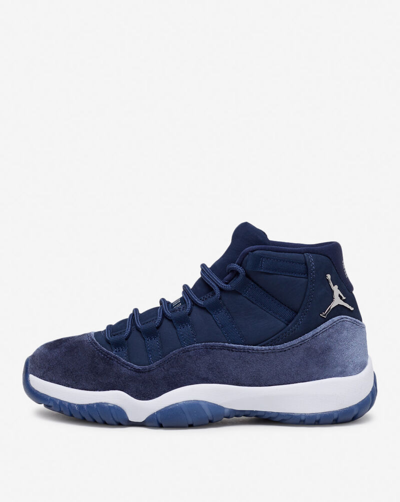 jordan retro 11 blue and black
