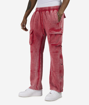 Washed Cargo Sweatpants