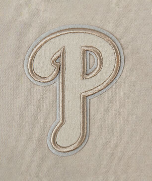 Big Girls' Philadelphia Phillies Neutral Fleece Pull Over Hoodie