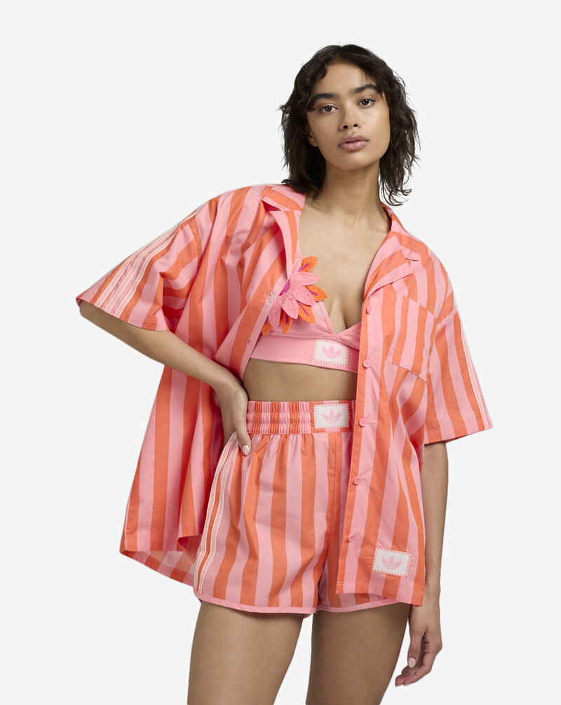 adidas Summer Glow Resort Shirt KC0745-SEMIPINKSPARK Pink 1