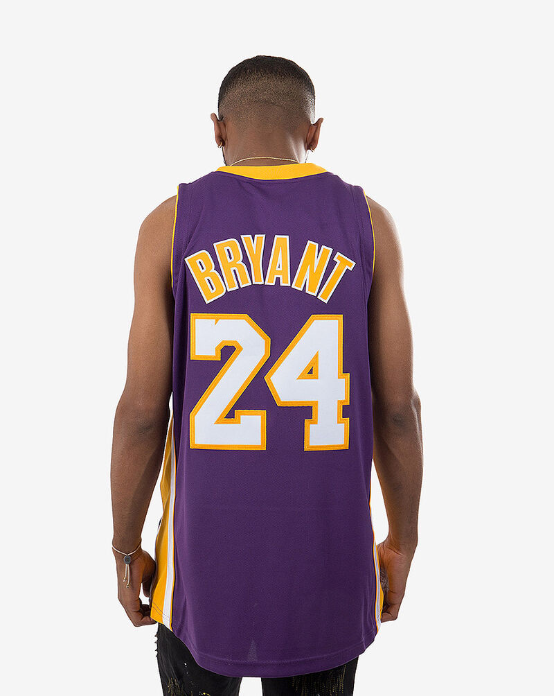 Mitchell & Ness Los Angeles Lakers Kobe Bryant 2007-2008 Authentic Jersey AJY4GS20002-LALPRGD07KBR Purple 3