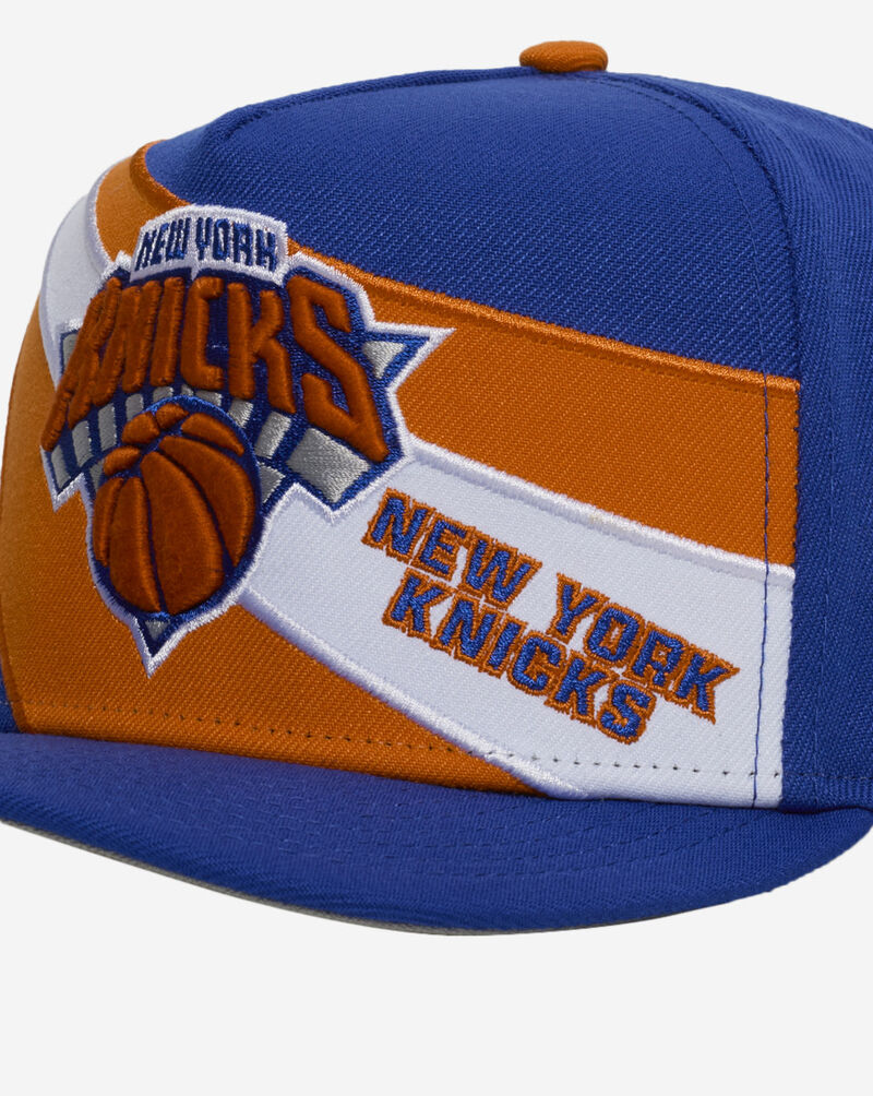 New Era 9Fifty New York Knicks Retro A-Frame Snapback Hat 60974197 Blue 2