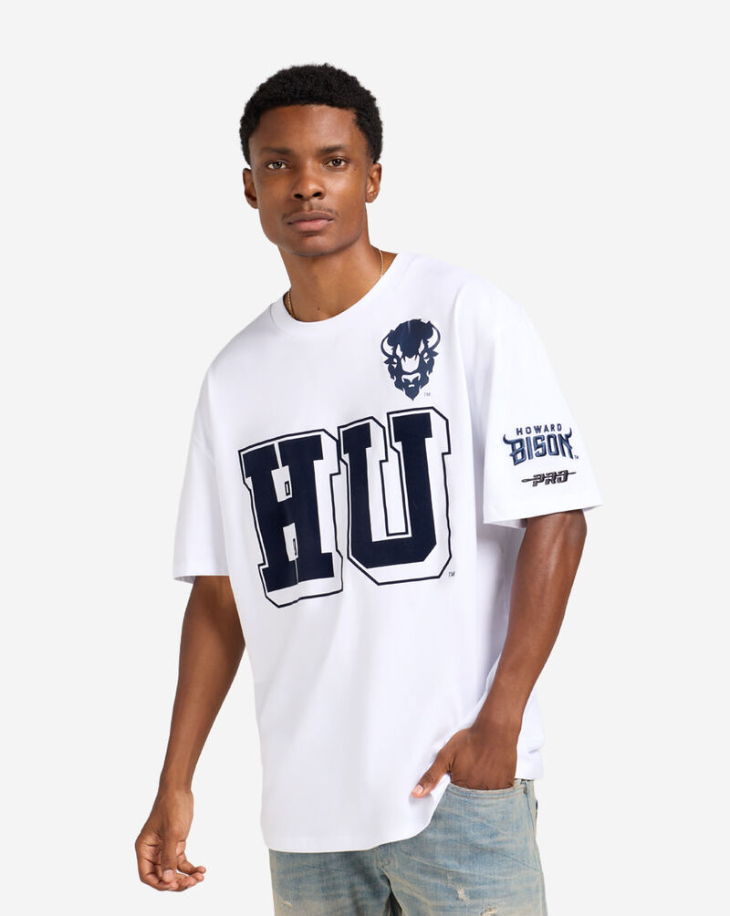 PRO STANDARD Howard University Homecoming Tee  CHW172094-WHT White 1