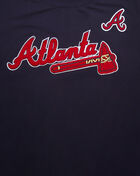 PRO STANDARD Atlanta Braves Classic Slim Fit Tee  LABA34347-MDN Blue 2