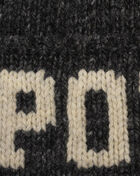 Intarsia-Knit Merino-Wool-Blend Beanie