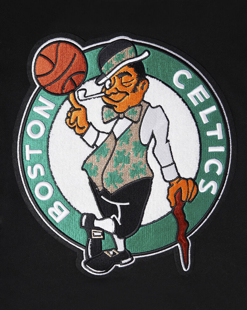 PRO STANDARD Boston Celtics Retro Classic Fleece Pull Over Hoodie BBC555844-BLK Black 2