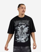 Graphic Tees Grim Reaper Horse Tee RSF5-001-001 Black 1