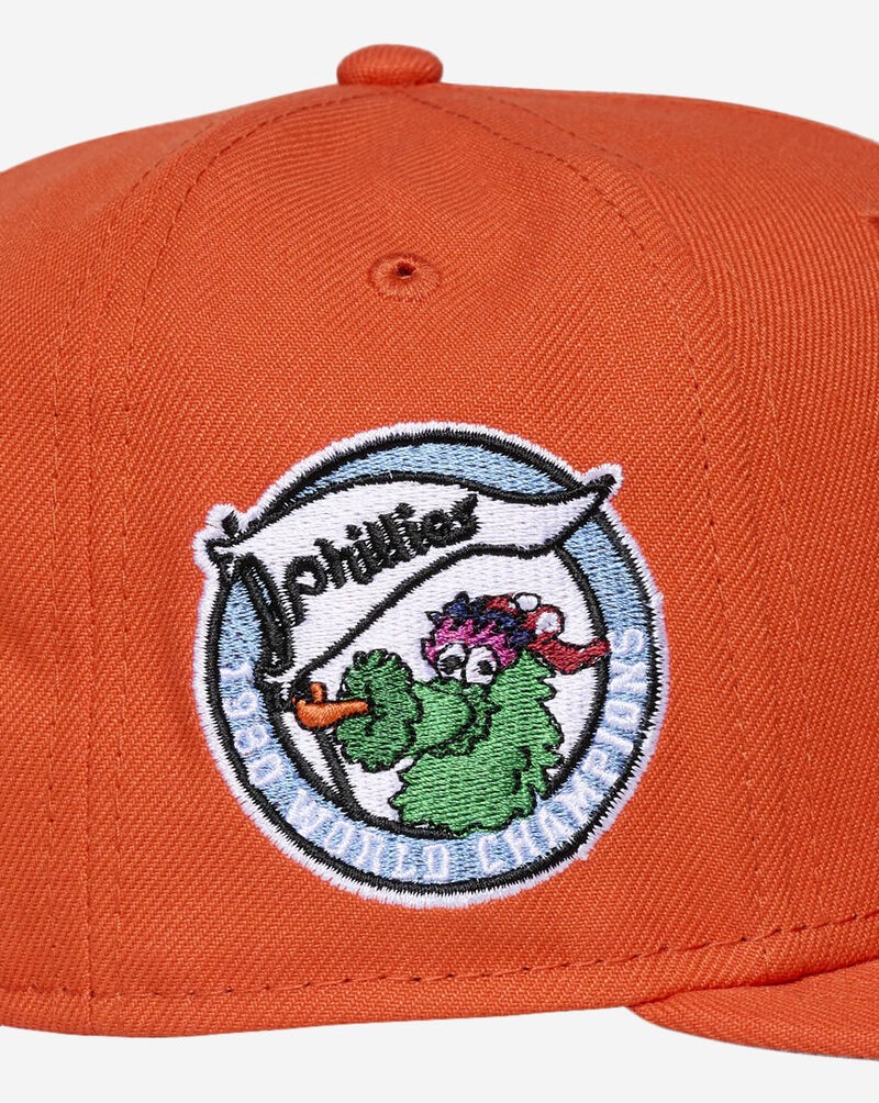 New Era 59Fifty Philadelphia Phillies Fitted Hat 71011917 Orange 2