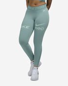 Pro Mid-Rise 7/8 Mesh-Panel Graphic Leggings