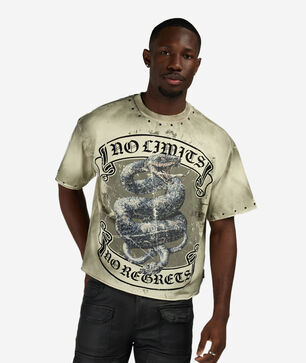Punk Rock Revival Terry Crop Tee
