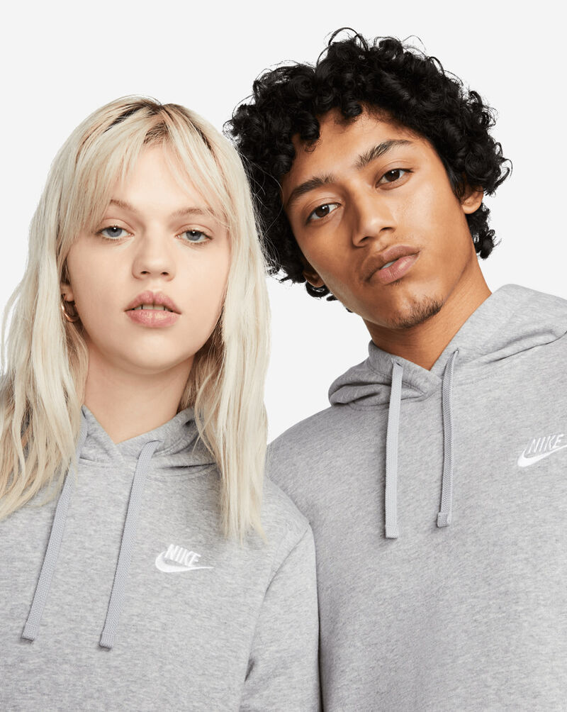 Nike NSW Club Fleece Hoodie DQ5793-063 Grey 4