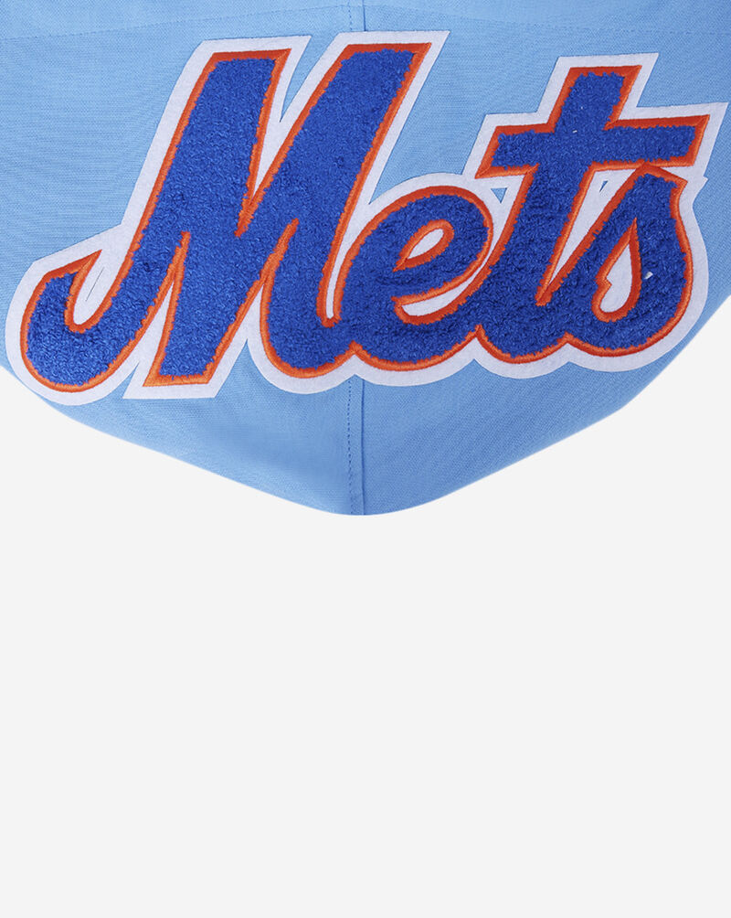 PRO STANDARD New York Mets Classic Chenille Double Knit Pull Over Hoodie  LNM531580-UNI Blue 4
