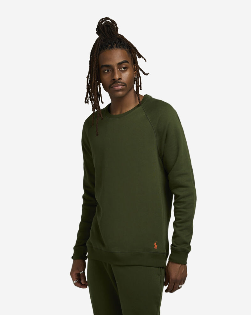 Polo Ralph Lauren Brushed Fleece Raglan Crew PK56HF-9EI Green 1