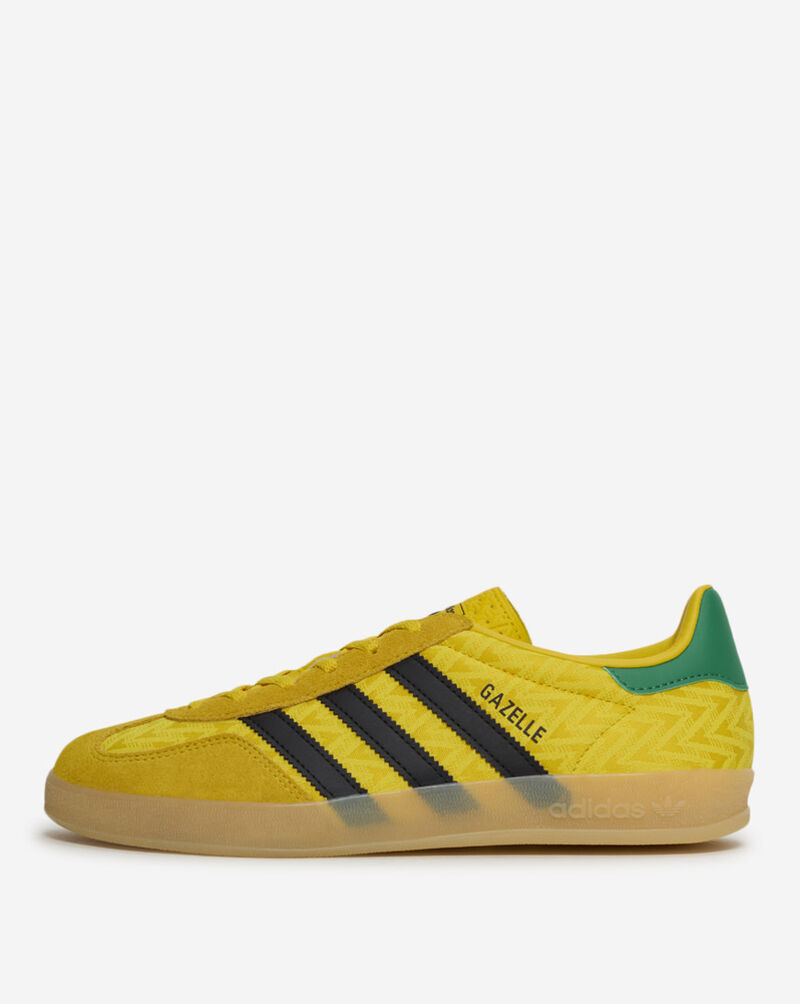 adidas Gazelle Indoor Shoes JR2417 Yellow 1