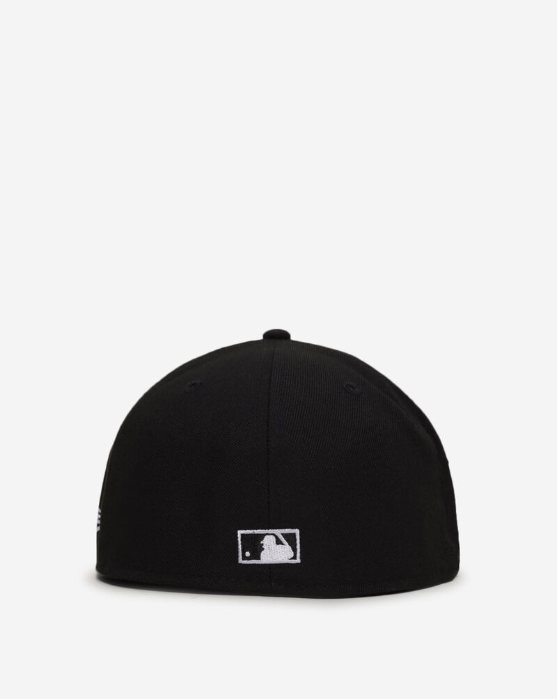 New Era 59Fifty Los Angeles Dodgers Core Fitted Hat 70907139 Black 3