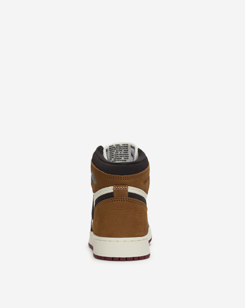 Jordan Big Kids' Air Jordan 1 Retro High OG "Love Letter" FD1437-201 Brown 5