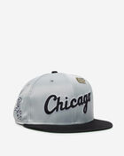 New Era 59Fifty Chicago White Sox Satin Fitted Hat 60623224 Grey 1