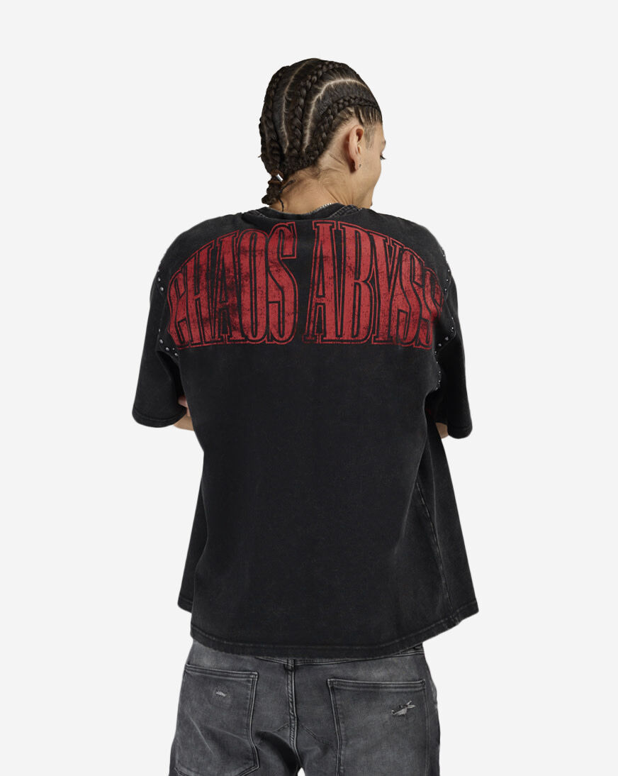 Shop Smoke Rise Chaos Abyss Tee KT26S446SN-BLK black | SNIPES USA