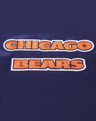 Chicago Bears Retro Classic Rib Satin Jacket