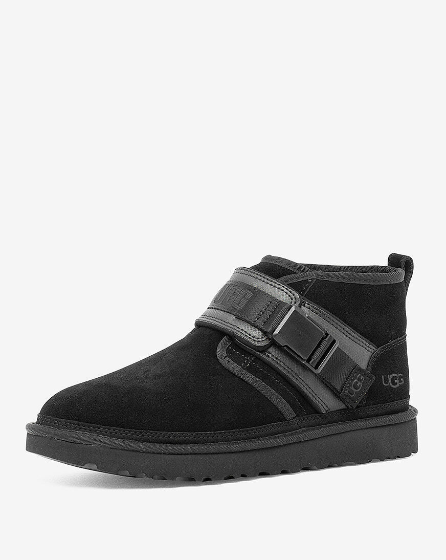 Black uggs with strap store