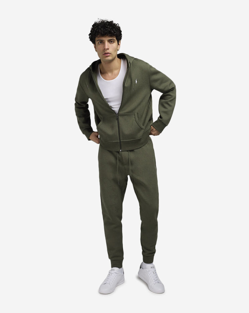 Polo Ralph Lauren Double Knit Tech Full-Zip Hoodie  710881517051-ALP Green 4