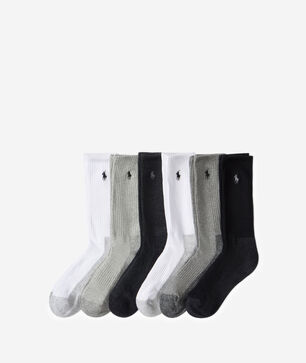 Sport 6Pk Crew Socks (L)