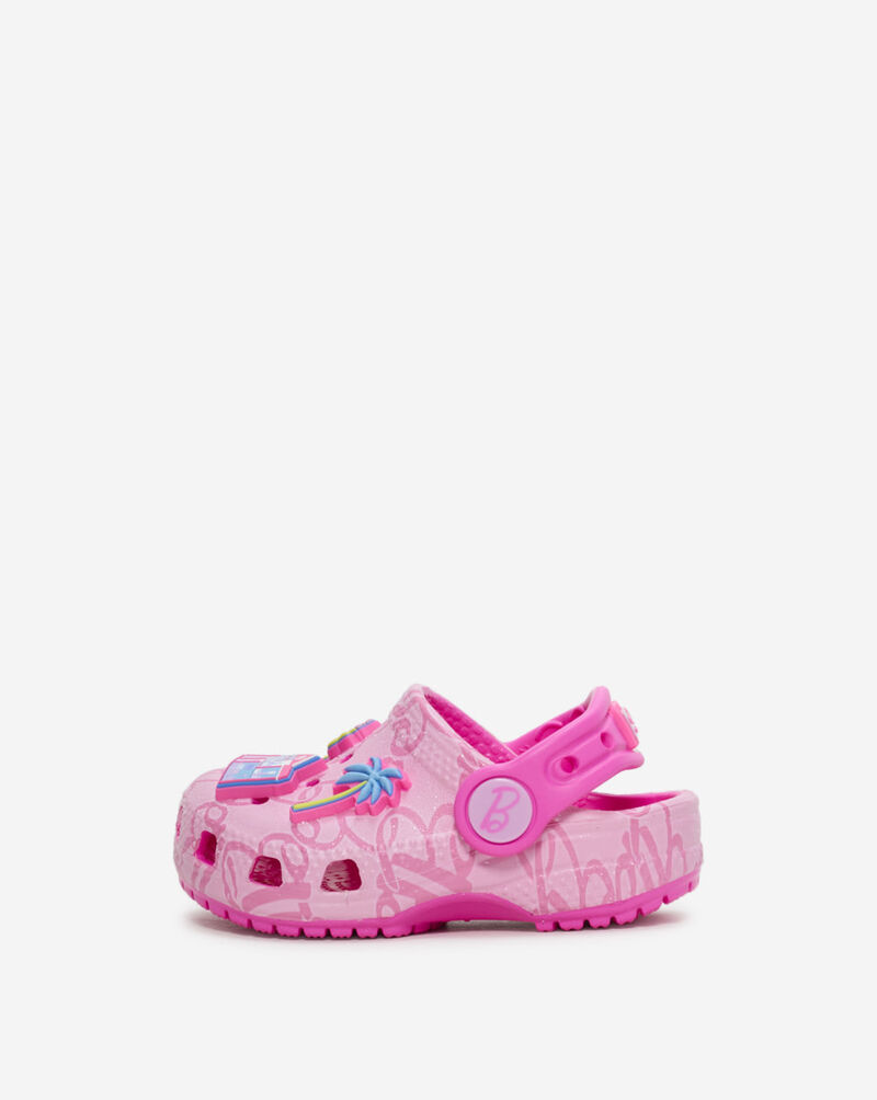 Crocs Toddler Barbie Classic Clog 211407-90H Pink 1