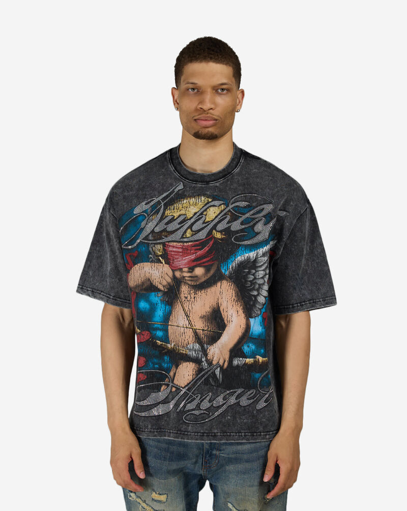 GFTD LA Angel Warrior Tee ANGELWARRIOR-BLK Black 1