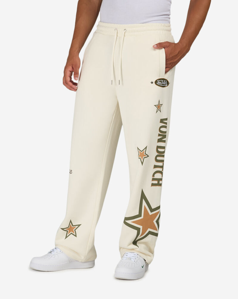 Von Dutch Varsity Terry Pant  4VND3B0676-PRI cream 1