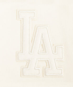 Big Girls' Los Angeles Dodgers Neutral Fleece Crewneck