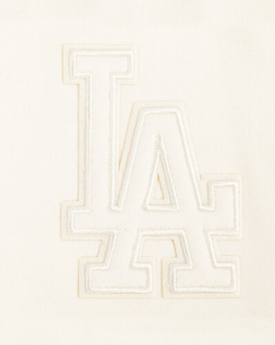 Big Girls' Los Angeles Dodgers Neutral Fleece Crewneck