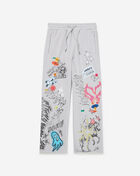 Smoke Rise Kids' Doodle Fleece Wide Leg Pant BFP26F530SN Grey 1