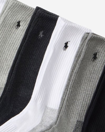 Sport 6Pk Crew Socks (L) Sport 6Pk Crew Socks (L)