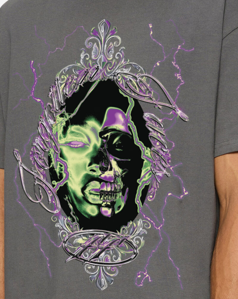 Forgotten Faces Forgotten Mirror Tee FOFUS150-03516 Grey 3