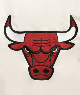 Chicago Bulls Retro Classic Rib Satin Jacket