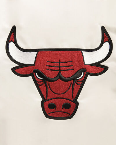 Chicago Bulls Retro Classic Rib Satin Jacket